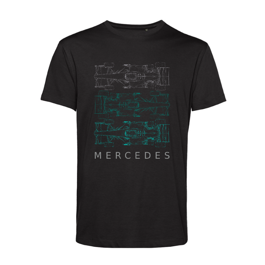Mercedes Tricolor Blueprint
