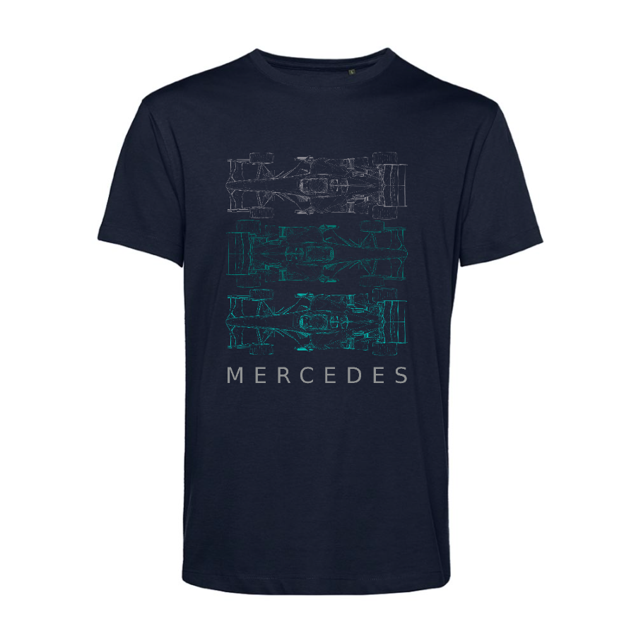 Mercedes Tricolor Blueprint