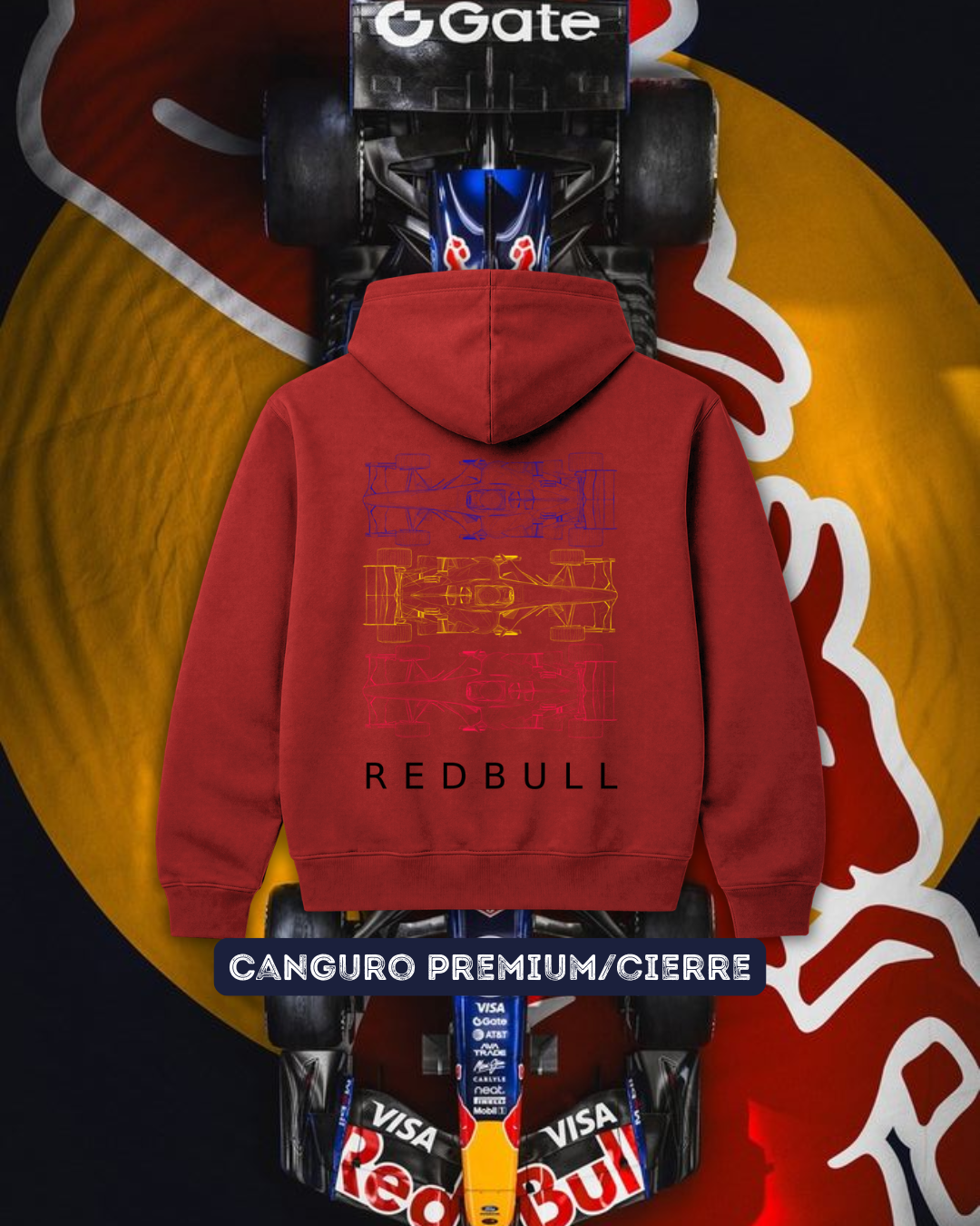 Redbull Tricolor
