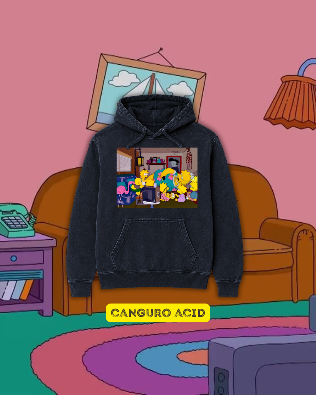 S9E17- "Lisa The Simpson"- "¡Niños, ya cállense que mamá está viendo sus telenovelas!"