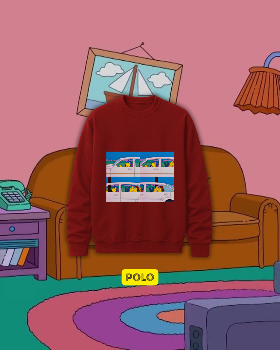 S7E20- "Bart on the Road"- "¡Si no te callas te voy a dar un puñetazo!"